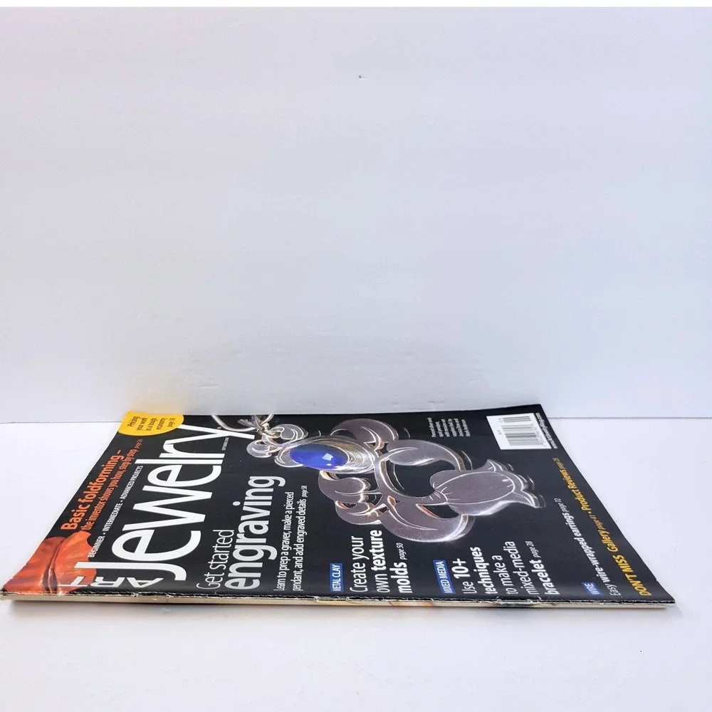 Art Jewelry Magazine September 2008 Crafting Guide Engraving Foldforming Metal